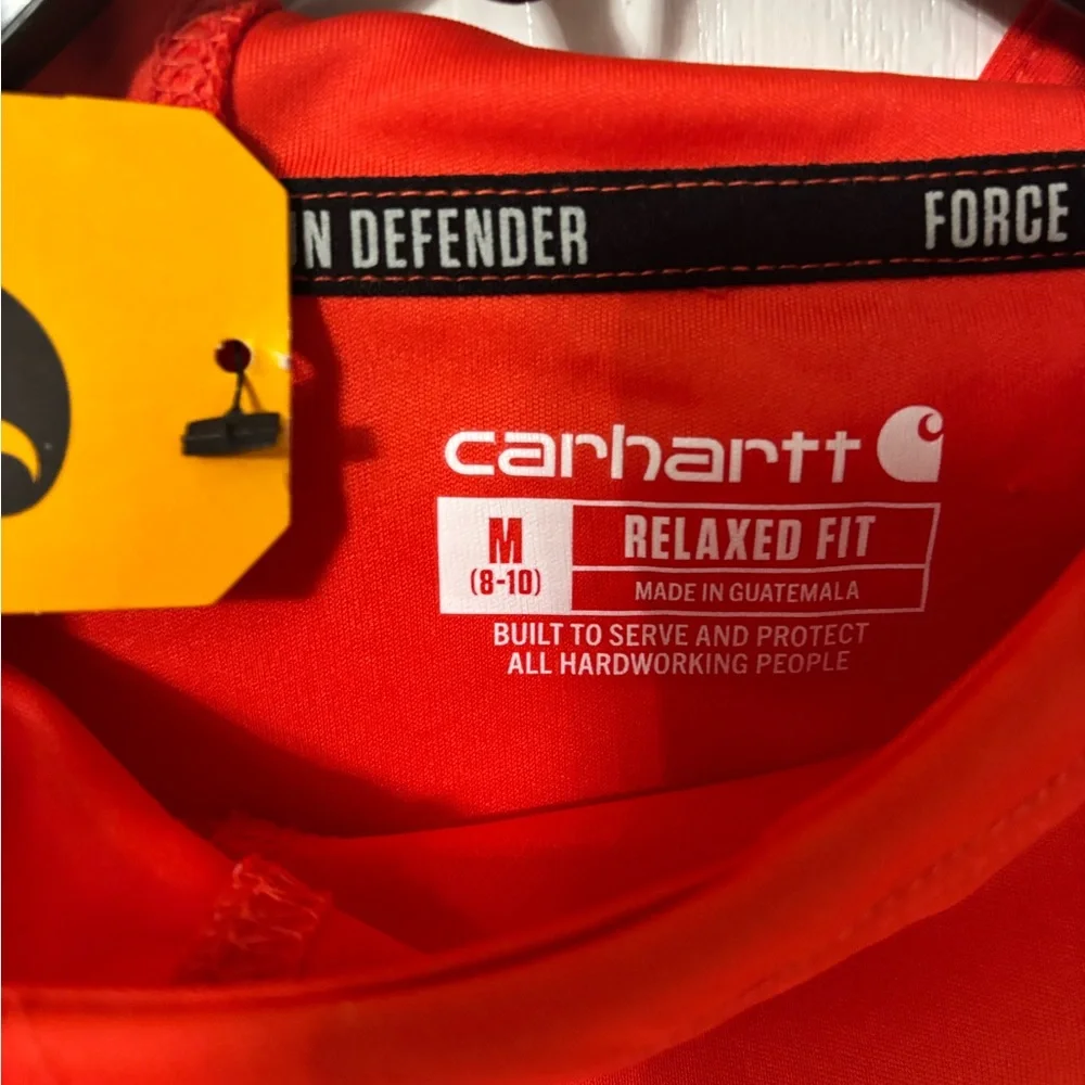 Carhartt force sun defender lightweight hooded t- shirt - Picture 3 of 13